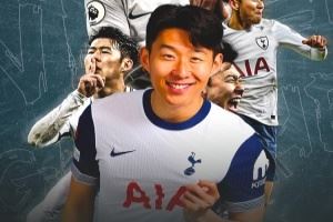 终于等到你‼️32岁孙兴慜夺热刺生涯首冠，10年白衣终捧杯🏆
