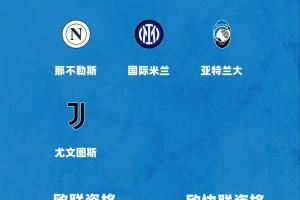 意甲大结局：尤文获欧冠资格，罗马欧联，佛罗伦萨欧协联